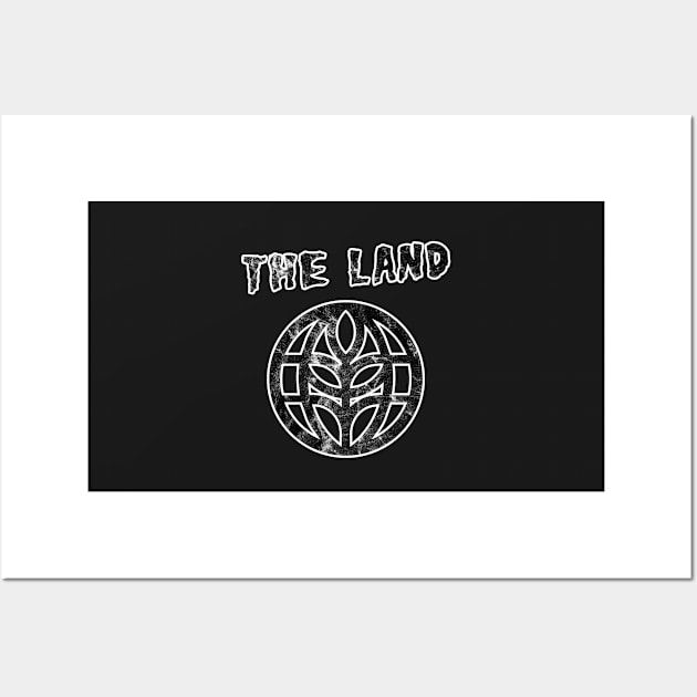 The Land Punk Distressed Wall Art by FandomTrading